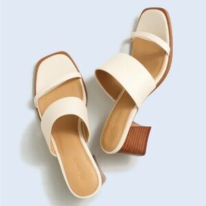 Madewell The Kaitlin Sandal Ecru Size 9